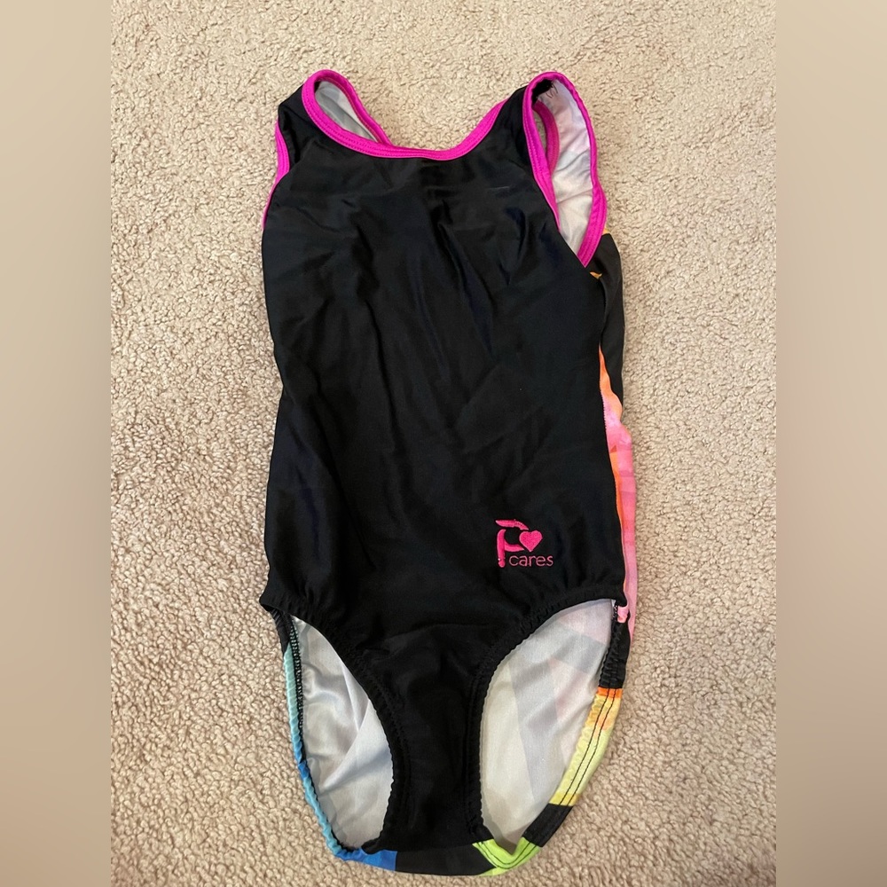 Gymnastics, plum leotard